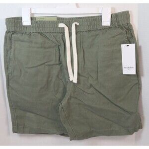 Goodfellow The Vintage Green Pull-on Shorts Men's Size Medium 7" Inseam New
